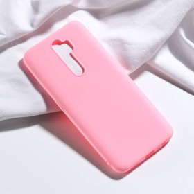 Чохли, бампера Чехлы, бампера ^/--/^ Чохол Soft Touch для Xiaomi Redmi 9 силікон бампер світло-рожевий ^_^^^ Чехол Soft Touch для Xiaomi Redmi 9 силикон бампер светло-розовый - фото фото фото