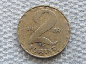 Угорщина Венгрия ^/--/^ Венгрия 2 форинта 1989 года #5569 ^_^^^ Угорщина 2 форинта 1989 року #5569 - фото фото фото