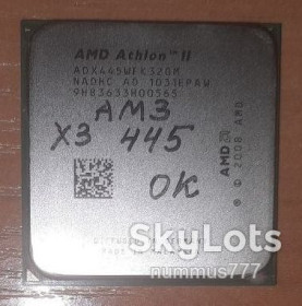 Процесори Процессоры ^/--/^ Процесор три ядра АМ /--/ 3 AMD Athlon II X /--/ 3 445 3.1 /--/ GHz Rana ADX /--/ 445 /--/ WFK /--/ 32 /--/ GM Тест ОК ^_^^^ Процессор три ядра АМ /--/ 3 AMD Athlon II X /--/ 3 445 3.1 /--/ GHz Rana ADX /--/ 445 /--/ WFK /--/ 32 /--/ GM Тест ОК - фото фото фото