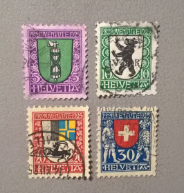 Швейцарія Швейцария ^/--/^ Швейцария Герб 1925 ^_^^^ Швейцарія Герб 1925 - фото фото фото