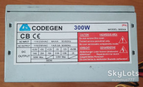 Блоки живлення Блоки питания ^/--/^ Блок живлення Codegen 300 /--/ XА 300 /--/ W Тест ОК ^_^^^ Блок питания Codegen 300 /--/ XА 300 /--/ W Тест ОК - фото фото фото