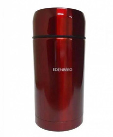 Термоси Термосы ^/--/^ Термос пищевой металлический Edenberg Eb-3510 red, 1 л ^_^^^ Термос харчовий металевий Edenberg Eb-3510 red, 1 л - фото фото фото