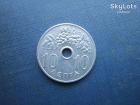 Греція Греция ^/--/^ Монета 10 лепта Греція 1966 ^_^^^ Монета 10 лепта Греция 1966 - фото фото фото