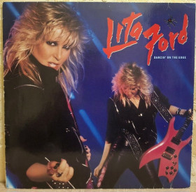 Платівки Пластинки ^/--/^ Lita Ford EX The Runaways - Dancin&amp;apos; On The Edge - 1984.  (LP). 12. Vinyl. Пластинка. Germany. ^_^^^ Lita Ford EX The Runaways — Dancin&amp; On The Edge — 1984. 12.Vinyl. Пластинка. Germany. - фото фото фото
