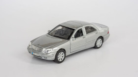 : Закордонні : Зарубежные ^/--/^ 1:43 Mercedes Benz S 500    (W /--/ 220) 1998-2005 silver, WELLY #9751 ^_^^^ 1:43 Mercedes Benz S 500 (W /--/ 220) 1998-2005 silver, WELLY #9751 - фото фото фото