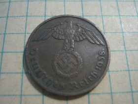 Германія (-) Германия (-) ^/--/^ 2 /--/ пф 1938 /--/ ф Німеччина ^_^^^ 2 /--/ пф 1938 /--/ ф Германия - фото фото фото