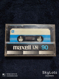 Касети Кассеты ^/--/^ Б/У Аудио кассетa MAXELL LN 90 ^_^^^ Б/У Аудіо касета MAXELL LN 90 - фото фото фото