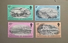 Великобританія Великобритания ^/--/^ Гернси Ландшафт 1982 ^_^^^ Гернсі Ландшафт 1982 - фото фото фото