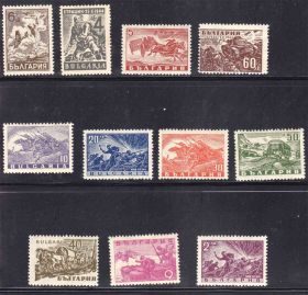 Транспорт Транспорт ^/--/^ Авиация. Болгария 1946 г  MNH  - ВОВ / WW II - ^_^^^ Авіація. Болгарія 1946 р MNH - ВВВ / WW II - - фото фото фото