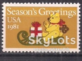 Північна Америка Северная Америка ^/--/^ США 1981 Рождество Mi 1514 MNH ^_^^^ 1981 Різдво Mi 1514 MNH - фото фото фото