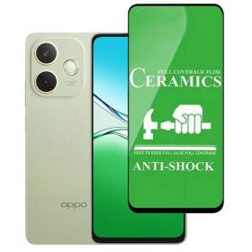 Чохли, бампера Чехлы, бампера ^/--/^ Захисне скло-плівка Fiji Ceramics для Oppo A /--/ 5 Pro 4 /--/ G / 5 /--/ G (CPH /--/ 2711 / CPH /--/ 2695) повна проклейка чорний ^_^^^ Защитное стекло-пленка Fiji Ceramics для Oppo A /--/ 5 Pro 4 /--/ G / 5 /--/ G (CPH /--/ 2711/CPH /--/ 2695) полная проклейка черный - фото фото фото