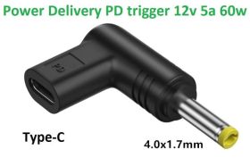 Інше Другое ^/--/^ Переходник на 12 /--/ v (max 5 /--/ a, 60 /--/ w) 4.0 /--/ x /--/ 1.7 /--/ mm з USB Type-C (Female) Power Delivery PD тригер (A class) 1 ^_^^^ Перехідник на 12 /--/ v (max 5 /--/ a, 60 /--/ w) 4.0 /--/ x /--/ 1.7 /--/ mm з USB Type-C (Female) Power Delivery PD тригер (A class) 1 - фото фото фото