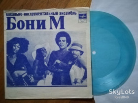 Платівки Пластинки ^/--/^ Бони М., Апельсин  (3)-NM+, флексі-Мелодія ^_^^^ Боны М., Апельсин (3)-NM+, флекси-Мелодия - фото фото фото