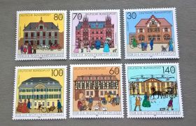 Архітектура Архитектура ^/--/^ Германия ФРГ Архитектура Живопись 1991 ^_^^^ Німеччина ФРН Архітектура Живопис 1991 - фото фото фото
