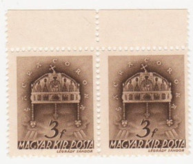 Угорщина Венгрия ^/--/^ Венгрия 1941 г. №  692 ** пара ^_^^^ Угорщина 1941 р. No 692 ** пара - фото фото фото