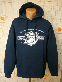Толстовки Толстовки ^/--/^ Капюшонка чорна. Пайта. Худі HARLEY DAVIDSON p-p прибл. XXL ^_^^^ Капюшонка черная. Пайта. Худи HARLEY DAVIDSON p-p прибл. XXL - фото фото фото