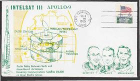 Америка Америка ^/--/^ США 1969 КОСМОС INTELSAT III РАКЕТА-НОСИТЕЛЬ КОСМИЧЕСКИЙ КОРАБЛЬ APOLLO 9 АСТРОНАВТЫ ХК Каше ^_^^^ 1969 КОСМОС INTELSAT III РАКЕТА-НОСИТЕЛЬ КОСМІЧНИЙ КОРАБЛЬ APOLLO 9 АСТРОНАВТИ ХК Каше - фото фото фото