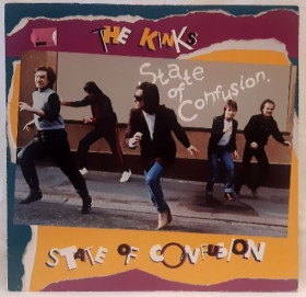 Платівки Пластинки ^/--/^ The Kinks - State Of Confusion - 1983.  (LP). 12. Vinyl. Пластинка. UK &amp; Germany. ^_^^^ The Kinks — State Of Confusion — 1983. (LP). 12. Vinyl. Платівка. UK &amp; Germany. - фото фото фото