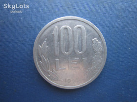 Румунія Румыния ^/--/^ Монета 100 лей Румунія 1993 ^_^^^ Монета 100 лей Румыния 1993 - фото фото фото