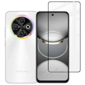 Чохли, бампера Чехлы, бампера ^/--/^ Захисне скло Fiji Premium для Tecno Spark 30 /--/ C (KL /--/ 5 /--/ n) повне проклеювання Anti-Static чорний ^_^^^ Защитное стекло Fiji Premium для Tecno Spark 30 /--/ C (KL /--/ 5 /--/ n) полное проклеивание Anti-Static черный - фото фото фото