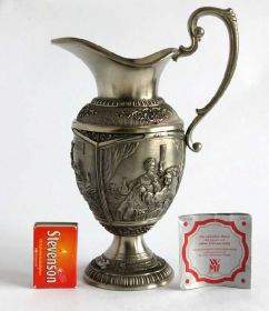 Кухонне начиння, посуд, столове срібло Кухонная утварь, посуда, столовое серебро ^/--/^ Олов&amp;apos;яний глечик кувшин Шедеври живопису 600 мл №1 Germany ^_^^^ Оловьяный кувшин Шедевры живописи 600 мл No /--/ 1 Germany - фото фото фото