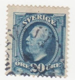 Інші країни Другие страны ^/--/^ Швеция 1911  г. № 58 гашеная ^_^^^ Швеція 1911 р. No 58 гашена - фото фото фото
