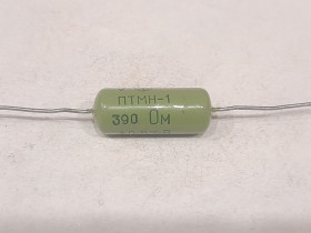 Резистори Резисторы ^/--/^ Резистор ПТМН-1   390 Ом   1 /--/ Вт ^_^^^ Резистор ПТМН-0,5 390 Ом 1 /--/ Вт - фото фото фото