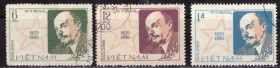 Історія та особистості История и личности ^/--/^ Вьетнам. 110-я годовщина со дня рождения Ленина  (серия) 1980 г. ^_^^^ В'єтнам. 110-та річниця від дня народження Леніна (серія) 1980 р. - фото фото фото