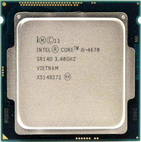 Процесори Процессоры ^/--/^ Intel Core i /--/ 5 4670 SR /--/ 14 /--/ D 3.80 /--/ GHz/6 /--/ M/84 /--/ W Socket 1150 Процесор для ПК ^_^^^ Intel Core i /--/ 5 4670 SR /--/ 14 /--/ D 3.80 /--/ GHz/6 /--/ M/84 /--/ W Socket 1150 Процессор для ПК - фото фото фото