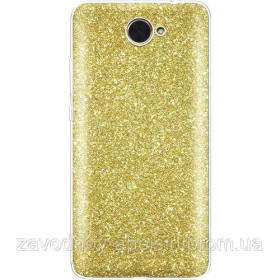 Чохли, бампера Чехлы, бампера ^/--/^ Huawei Y /--/ 7 2017 чехол блестки shining glitter bling gold ^_^^^ Huawei Y /--/ 7 2017 чохол блискавки shining glitter bling gold - фото фото фото