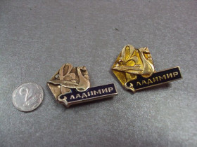 Геральдика Геральдика ^/--/^ знак владимир птица лот 2 шт №4113 ^_^^^ Знак володимир птах 2 шт No /--/ 4113 - фото фото фото