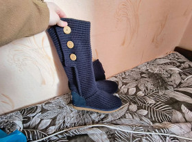 УГГІ (UGG) УГГИ (UGG) ^/--/^ Ugg Classic Cardi Cabled Knit - фото фото фото