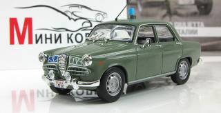 : Закордонні : Зарубежные ^/--/^ Alfa Romeo Giulietta Полиция Италии   (1960) - Полицейские машины мира №14 ^_^^^ Alfa Romeo Giulietta Поліція Італії (1960) - фото фото фото