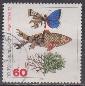НДР, ФРН ГДР, ФРГ ^/--/^ Германия Німеччина 1981 охорона природи ^_^^^ Германия 1981 охрана природы - фото фото фото