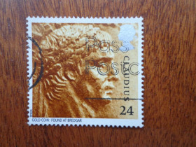 Великобританія Великобритания ^/--/^ великобритания, 1993, античность - римский император Клаудий, гаш. ^_^^^ великобританія, 1993, античність - римський імператор Клаудій, гаш. - фото фото фото