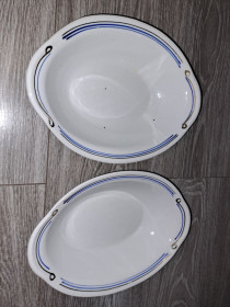 Статуетки, Скульптури, Фігурки, Фарфор Статуэтки, Скульптуры, Фигурки, Фарфор ^/--/^ Блюдо глубокое 25 /--/ см 2 шт Корея ^_^^^ Блюдо глибоке 25 /--/ см 2 шт Корея - фото фото фото