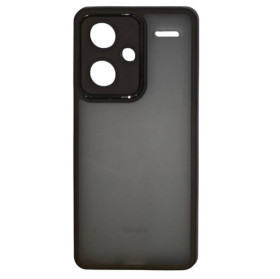 Чохли, бампера Чехлы, бампера ^/--/^ Чохол Fiji Lens для Xiaomi Redmi Note 13 Pro Plus 5 /--/ G бампер матовий з захистом блока камер Black ^_^^^ Чехол Fiji Lens для Xiaomi Redmi Note 13 Pro Plus 5 /--/ G бампер матовый с защитой блока камер Black - фото фото фото