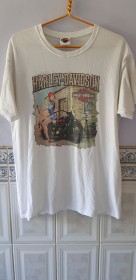 Футболки, майки Футболки, майки ^/--/^ Футболка &amp;quot;Harley-Davidson&amp;quot;  (100% cotton, L, Honduras) б/у ^_^^^ Футболка &amp;quot;Harley-Davidson&amp;quot; (100% cotton, L, Honduras) б/у - фото фото фото