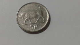 Інше Другое ^/--/^ Ирландия. 5 пенсов. 1993. ^_^^^ Ірландія. 5 пенсів. 1993. - фото фото фото