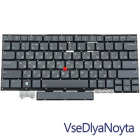 Клавіатури Клавиатуры ^/--/^ Клавиатура для ноутбука LENOVO (ThinkPad: X /--/ 1 Yoga 8 /--/ th Gen) rus, storm grey, без фрейма, подсветка кл ^_^^^ Клавіатура для ноутбука LENOVO (ThinkPad: X /--/ 1 Yoga 8 /--/ th Gen) rus, storm grey, без фрейму, підсвічування кл - фото фото фото