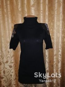 Кофти Кофты ^/--/^ Красивая женская удлиненная кофта с коротким рукавом, гольф, туника, джемпер, стразы ^_^^^ Красива жіноча подовжена кофта з коротким рукавом, гольф, туніка, джемпер, стрази - фото фото фото