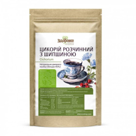 Крупи Крупы ^/--/^ Цикорий с шиповником растворимый 250 г  Здорово ^_^^^ Цикорій з шипшиною розчинний 250 г Здорово - фото фото фото