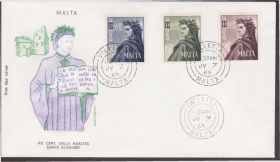 Європа Европа ^/--/^ Мальта 1965 ПОЭТ ФИЛОСОФ ДАНТЕ АЛИГЬЕРИ 700 ЛЕТ ПОЭЗИЯ ФИЛОСОФИЯ КУЛЬТУРА ПРОСВЕЩЕНИЕ КПД Mi.320-322 ^_^^^ Мальта 1965 ПОЕТ ФІЛОСОФ ДАНТЕ АЛІГ’ЄРІ 700 РОКІВ ПОЕЗІЯ ФІЛОСОФІЯ КУЛЬТУРА ПРОСВІЩЕННЯ ККД Mi.320-322 - фото фото фото