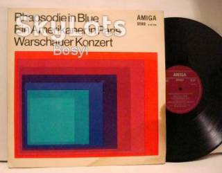 Платівки Пластинки ^/--/^ George Gershwin   ( Гершвин ) Rhapsodie In Blue Ein Amerikaner In Paris Warschauer Konzert ^_^^^ George Gershwin Rhapsodie In Blue Ein Amerikaner In Paris Warschauer Konzert - фото фото фото