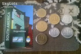 Аргентина Аргентина ^/--/^ Набор АРГЕНТИНА 1987-1989 год а  пластик блистер   R ^_^^^ Набір АРГЕНТИНА 1987-1989 рік а пластик блістер R - фото фото фото