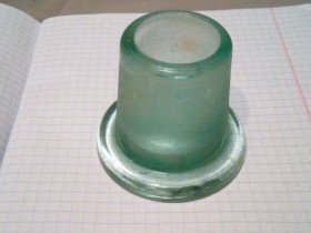 Кухонне начиння, посуд, столове срібло Кухонная утварь, посуда, столовое серебро ^/--/^ кришка скло ссср    ( на бутиль ) ^_^^^ кришка скло ссср (на бутиль) - фото фото фото