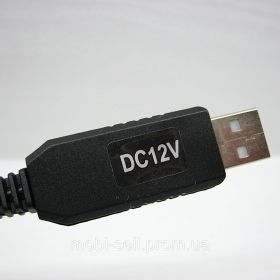 Акумулятори Аккумуляторы ^/--/^ Кабель-переходник USB to DC 5.5 /--/ х /--/ 2.1 мм с повышающим преобразователем 5 /--/ V в 12 /--/ V для Wi-Fi роутера от п - фото фото фото