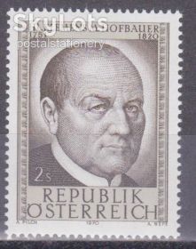 Австрія Австрия ^/--/^ Австрия 1970 СВЯТОЙ КЛЕМЕНС МАРИЯ ХОФБАУЭР РЕЛИГИЯ ХРИСТИАНСТВО КАТОЛИЧЕСТВО Mi.1321** MNH ^_^^^ Австрія 1970 Святий КЛЕМЕНС Марія Хофбауер Релігія Християнство Католичність Mi.1321** MNH - фото фото фото