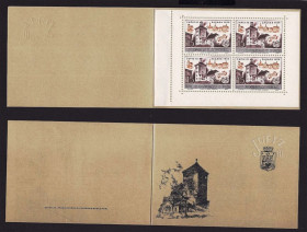 Італія, Ватикан Италия, Ватикан ^/--/^ Югославия 1956 г . MNH - буклет - архитектура ^_^^^ Югославія 1956 р. MNH - буклет - архітектура - фото фото фото