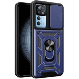 Чохли, бампера Чехлы, бампера ^/--/^ Чохол Fiji Camera Defence для Xiaomi 12 /--/ T / 12 /--/ T Pro бампер із захистом камери та підставкою Dark Blue ^_^^^ Чехол Fiji Camera Defence для Xiaomi 12 /--/ T / 12 /--/ T Pro бампер с защитой камеры и подставкой Dark Blue - фото фото фото